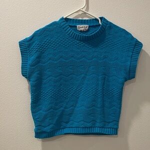 100% cotton Knit vest vintage